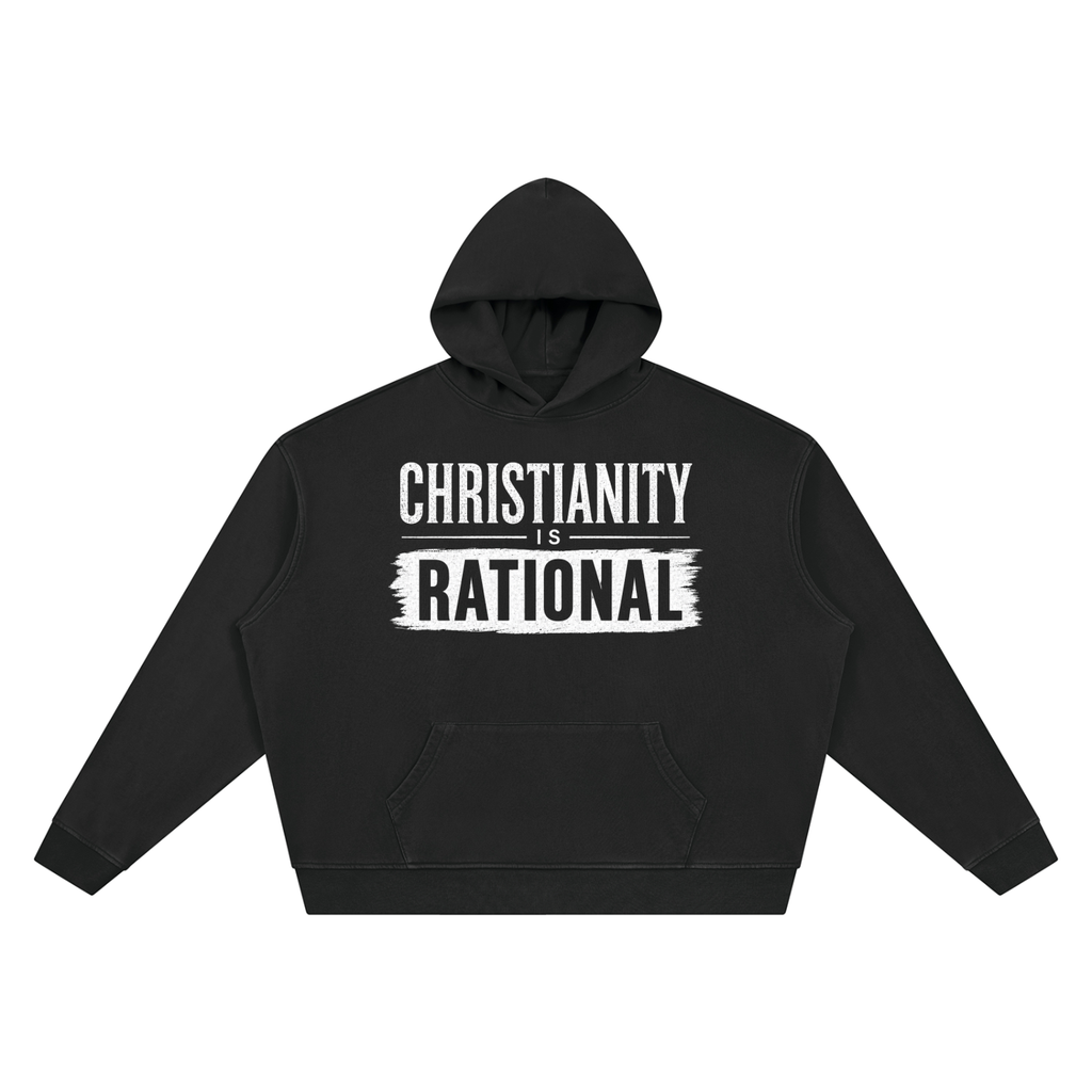 Unisex Vintage Wash Boxy Hoodie
